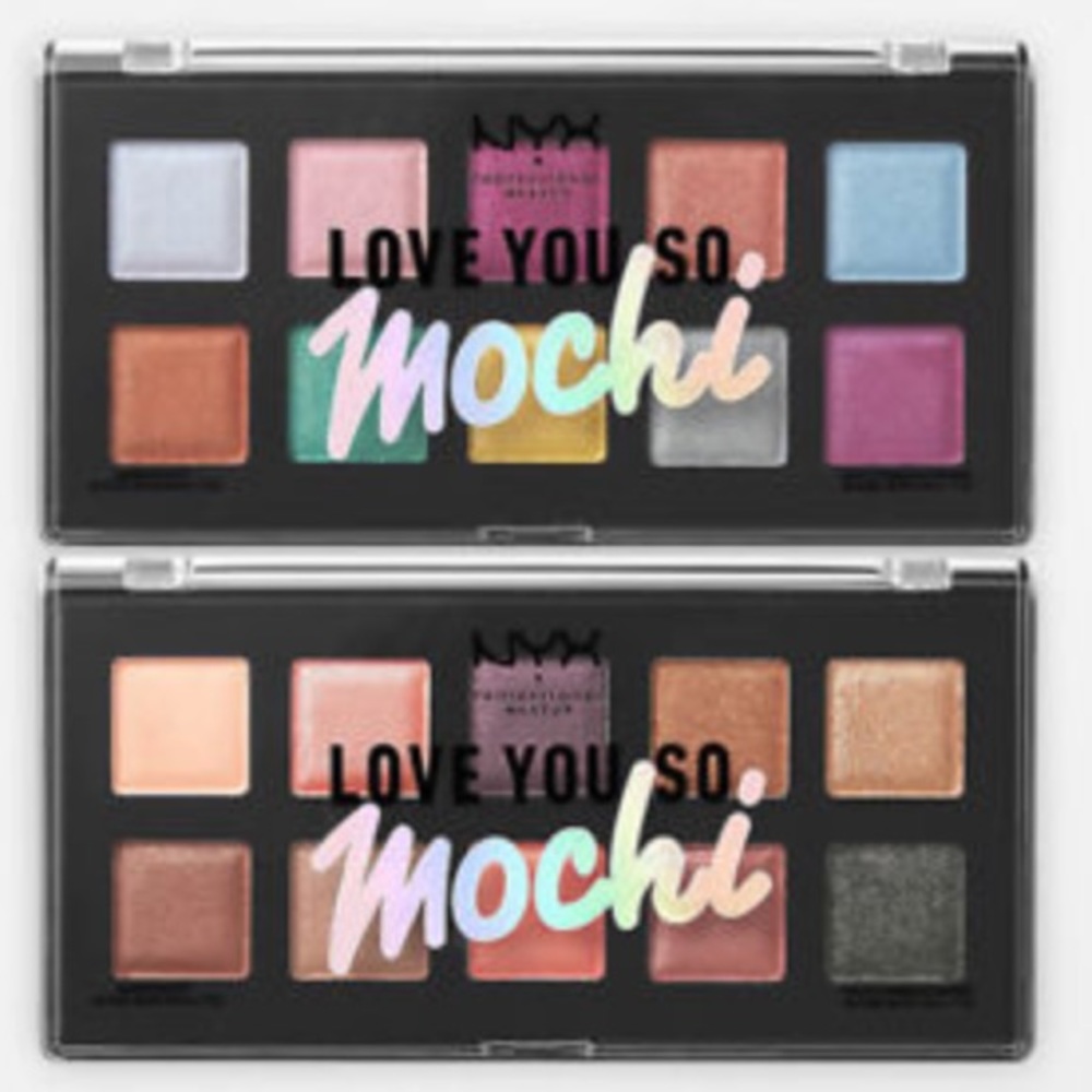 TWO Nyx eyeshadow palettes